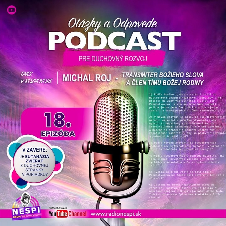 18.PODCAST – OTÁZKY A ODPOVĚDI S TRANSMITEREM BOŽÍHO SLOVA